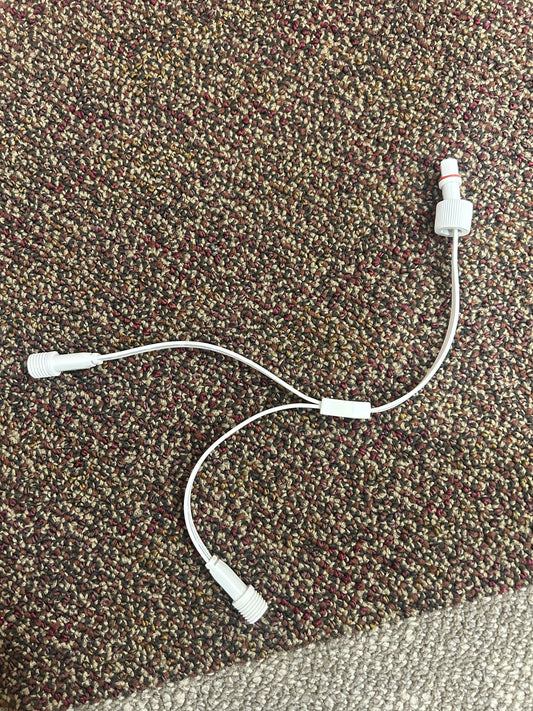 Y(Wye)-Connector Splitter for Govee non-Pro Permanent Outdoor Lights